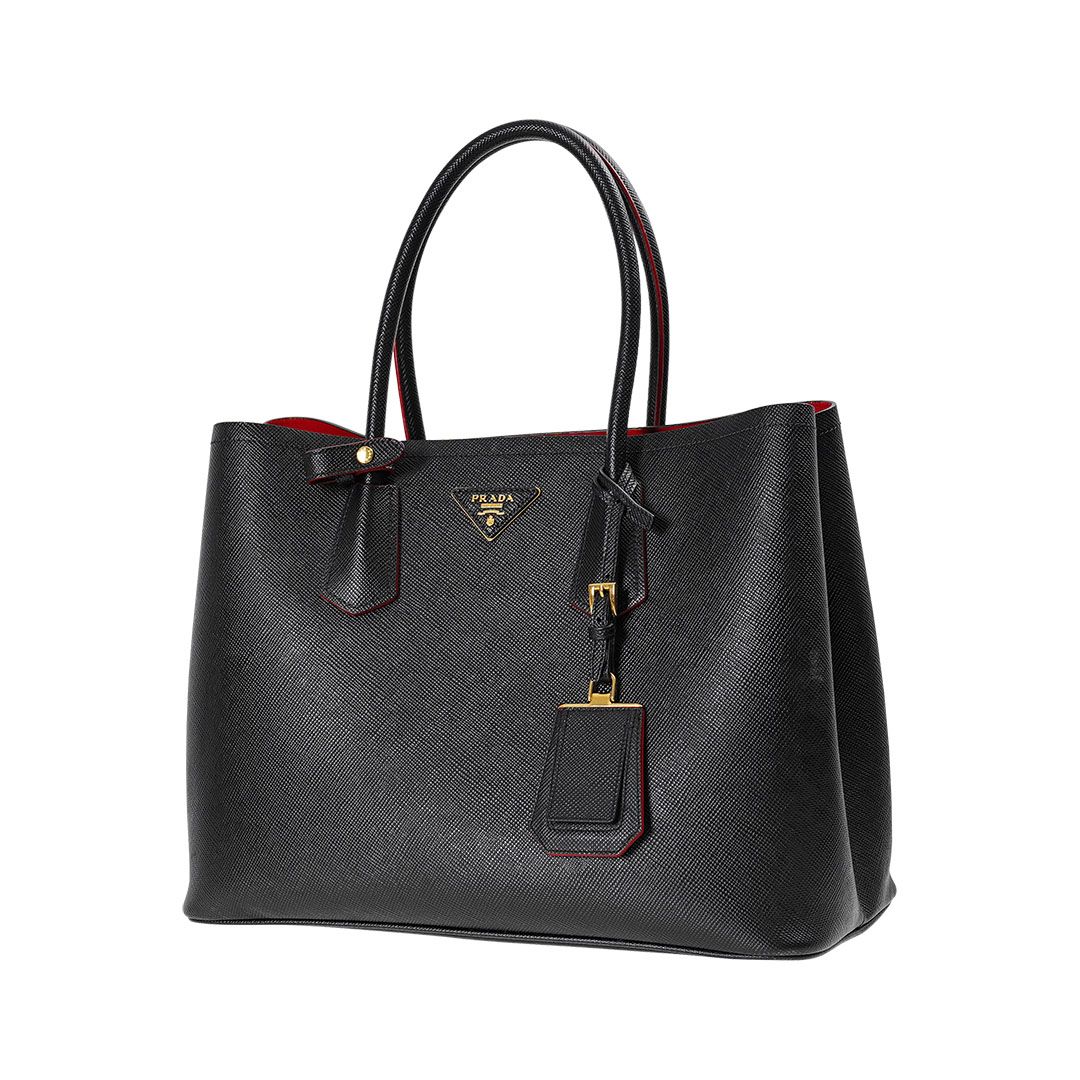 Prada Double Handle Tote Bag B2756T