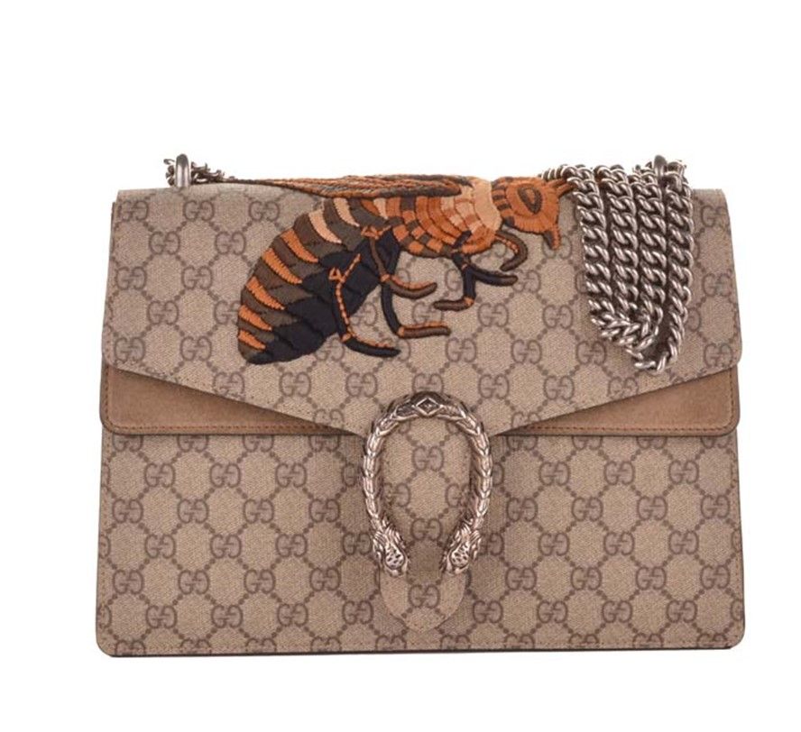 Gucci Supreme Dionysus Supreme Chain Embroidered Bag 400235 3369032354