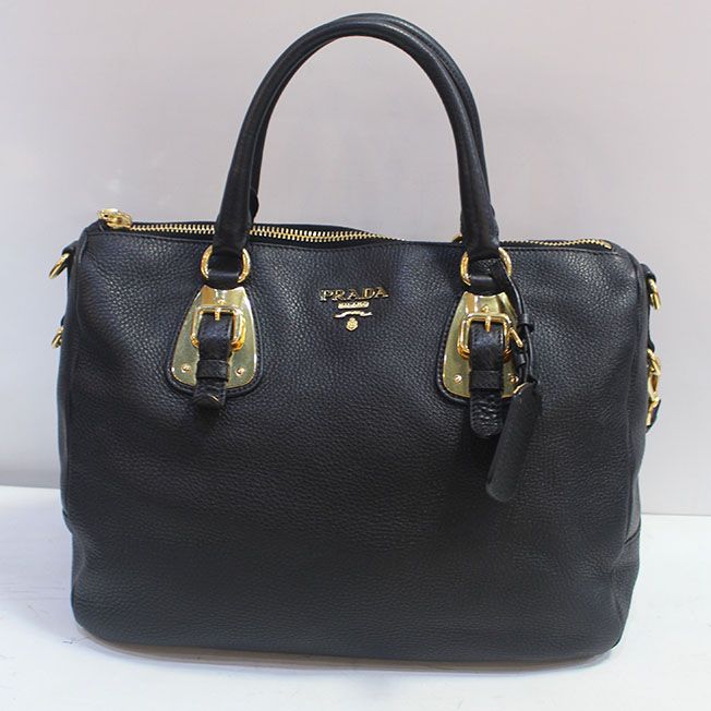 Prada Black Tote Bag BR0817