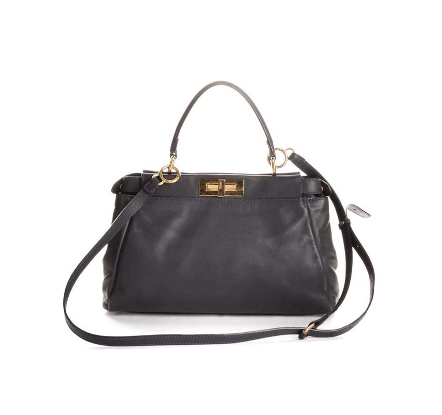 Fendi Stylish Gray Leather Pikachu Bag 3741091122