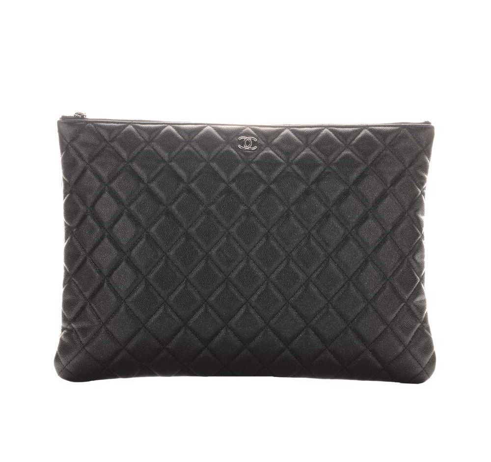 CHANEL Caviar Clutch Large 5221607064