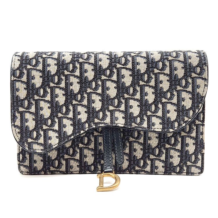 Dior Oblique Saddle Chain Crossbody Bag L173438