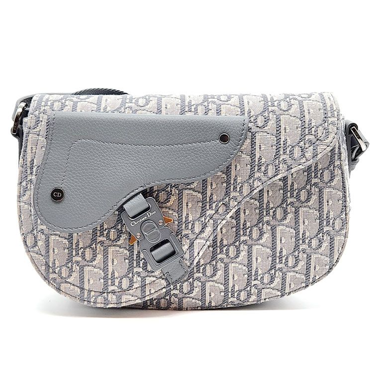 Dior Christian Obleque Saddle Strap Crossbody L362220