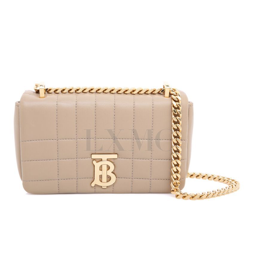 Burberry Mini Beige Crossbody Lora Chain Bag TB Mini-Crossbody [Product Number]