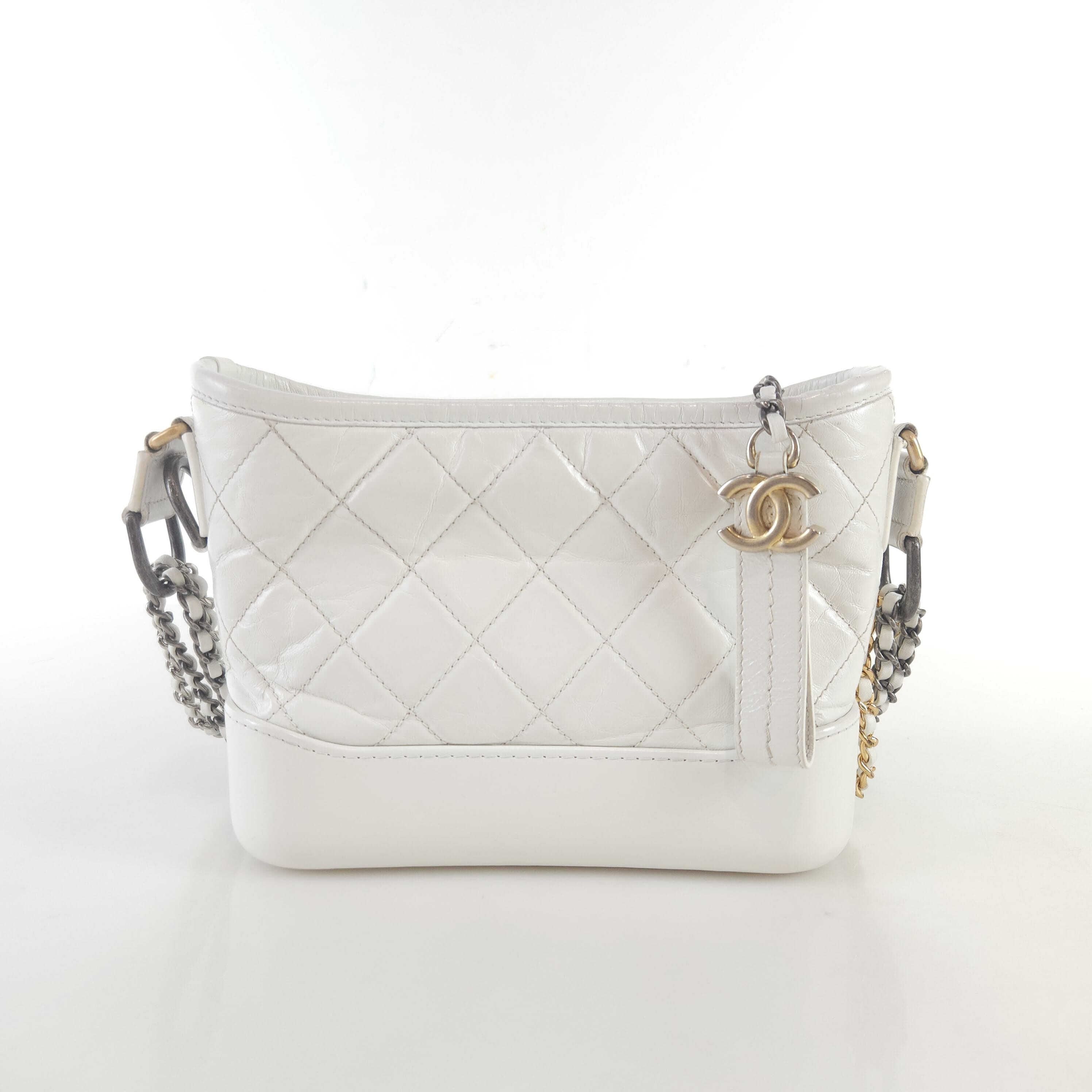 CHANEL Gabrielle Hobo Bag Shoulder Crossbody Bag A91810 8887