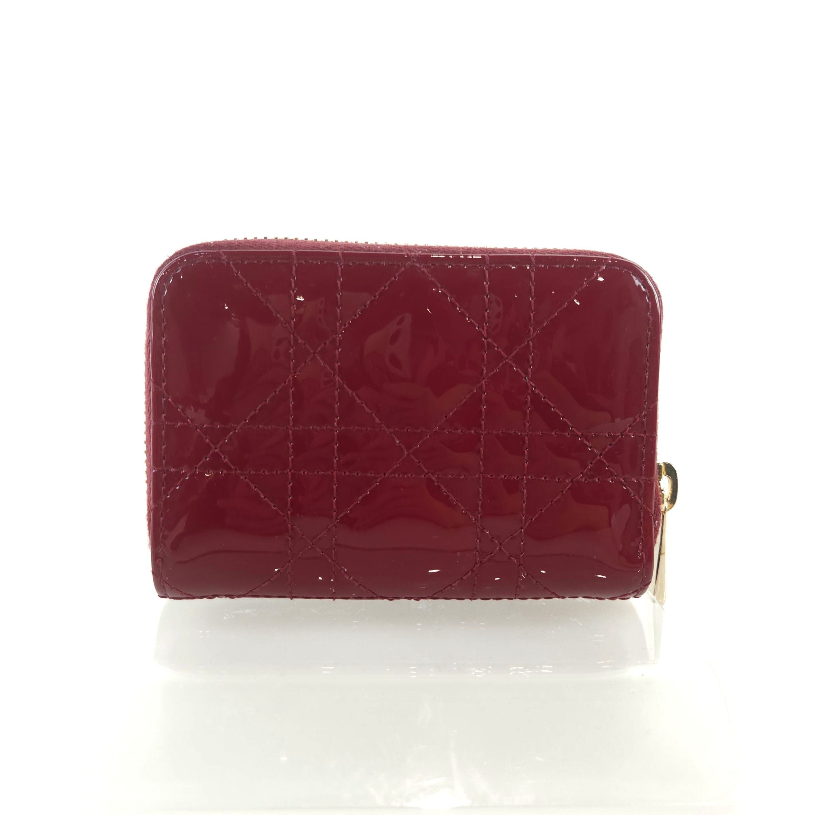 Dior Lady Patent Bovage Wallet S0985OVRB M323 8923