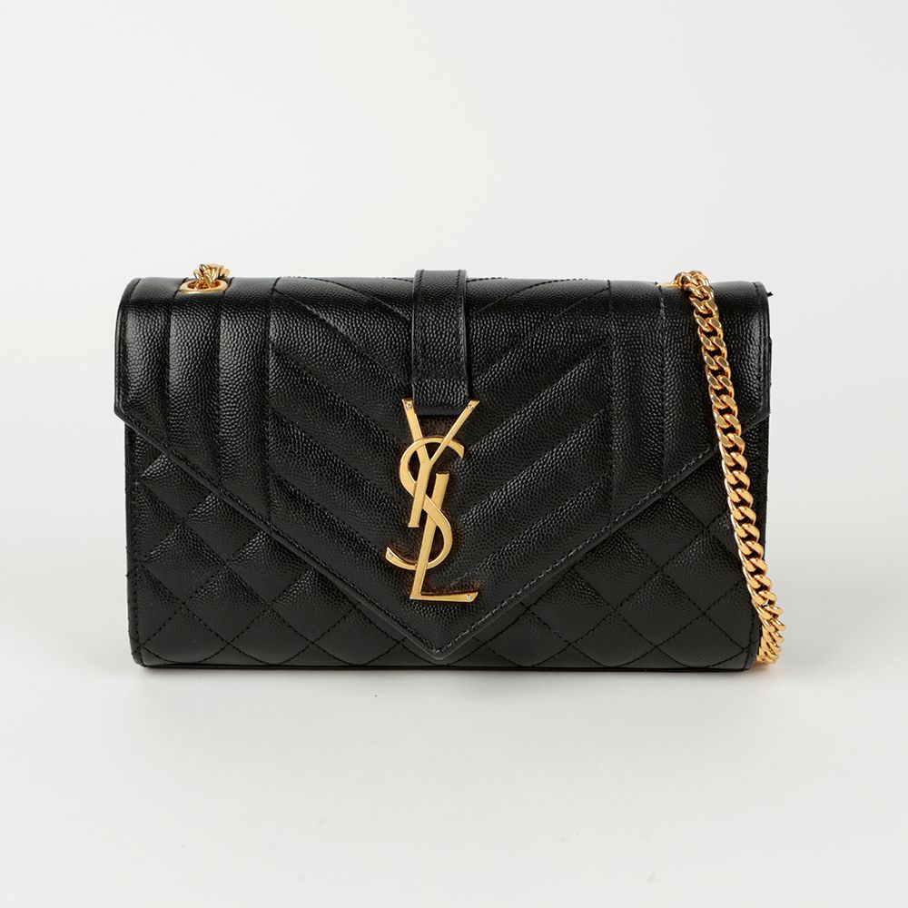 Saint Laurent Matelass Envelope Small Crossbody Bag 600195
