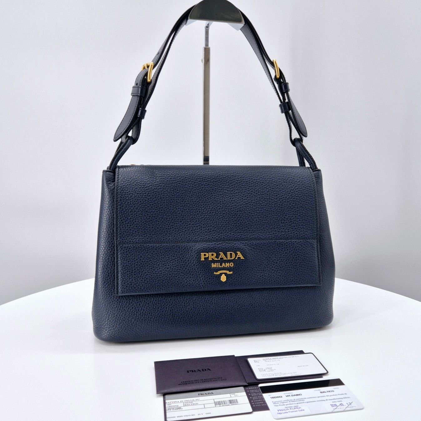 Prada Dinoflap Shoulder Bag (1BD052)