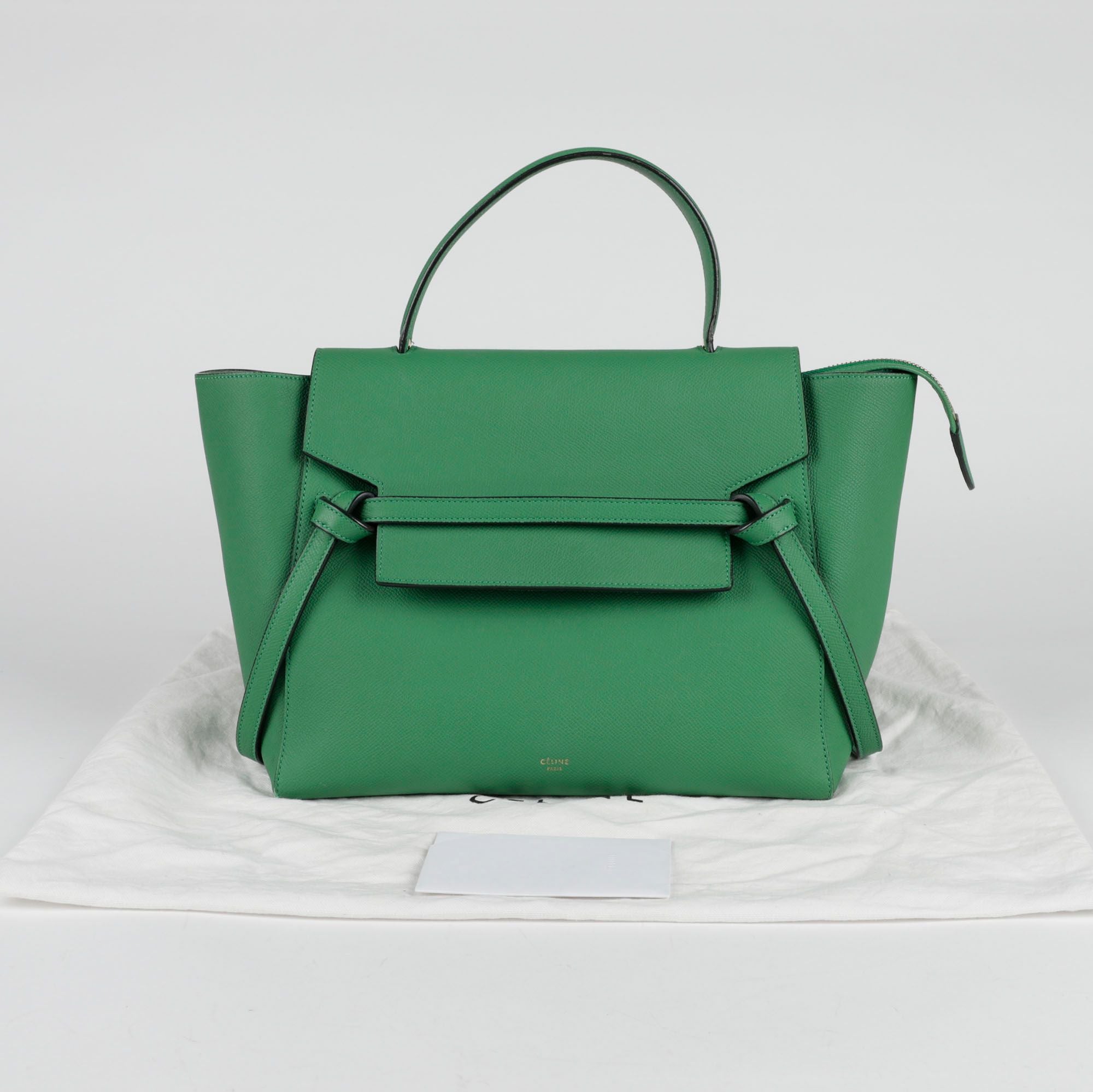 Celine Mini Tote Shoulder Bag with Belt Buckle 176103ZVA
