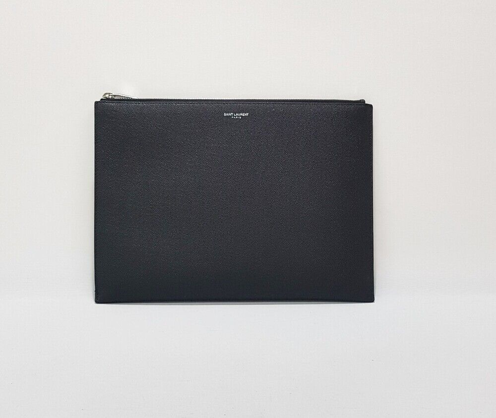 Saint Laurent 397294 Caviar Clutch Bag