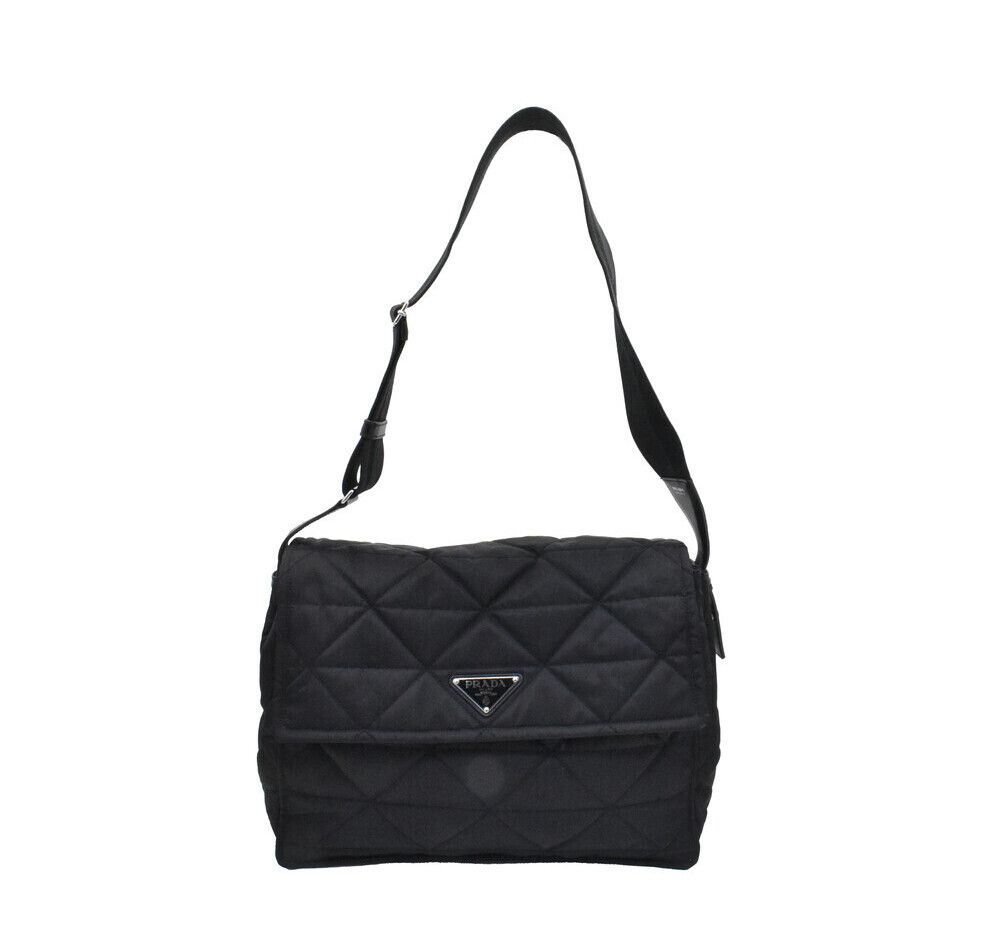 Prada Nylon Quilted Crossbody Bag 11013