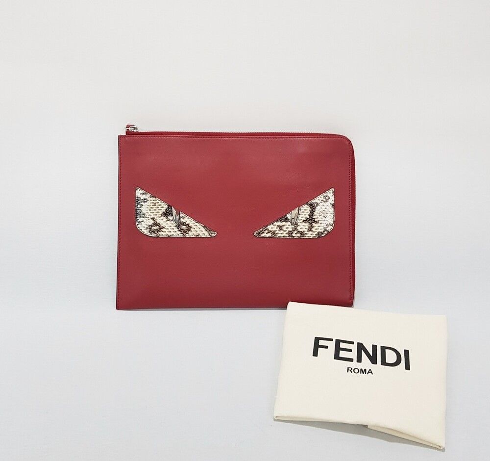 Fendi Bug Clutch Bag - SKU 123456