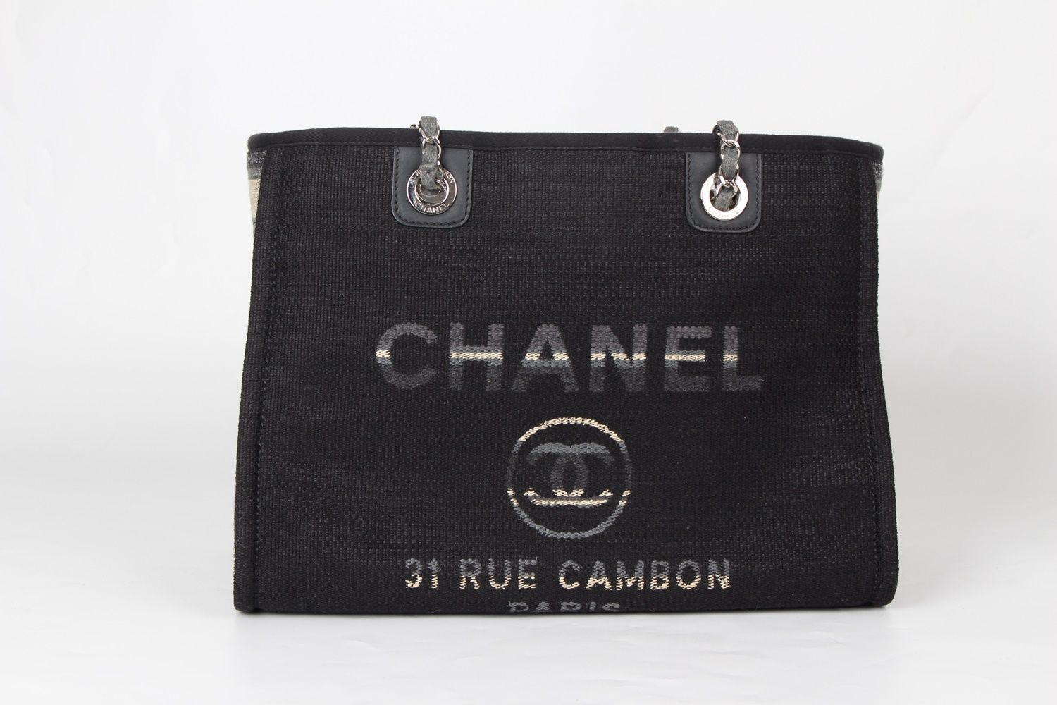 CHANEL Canvas Bag Doville with SKU 001