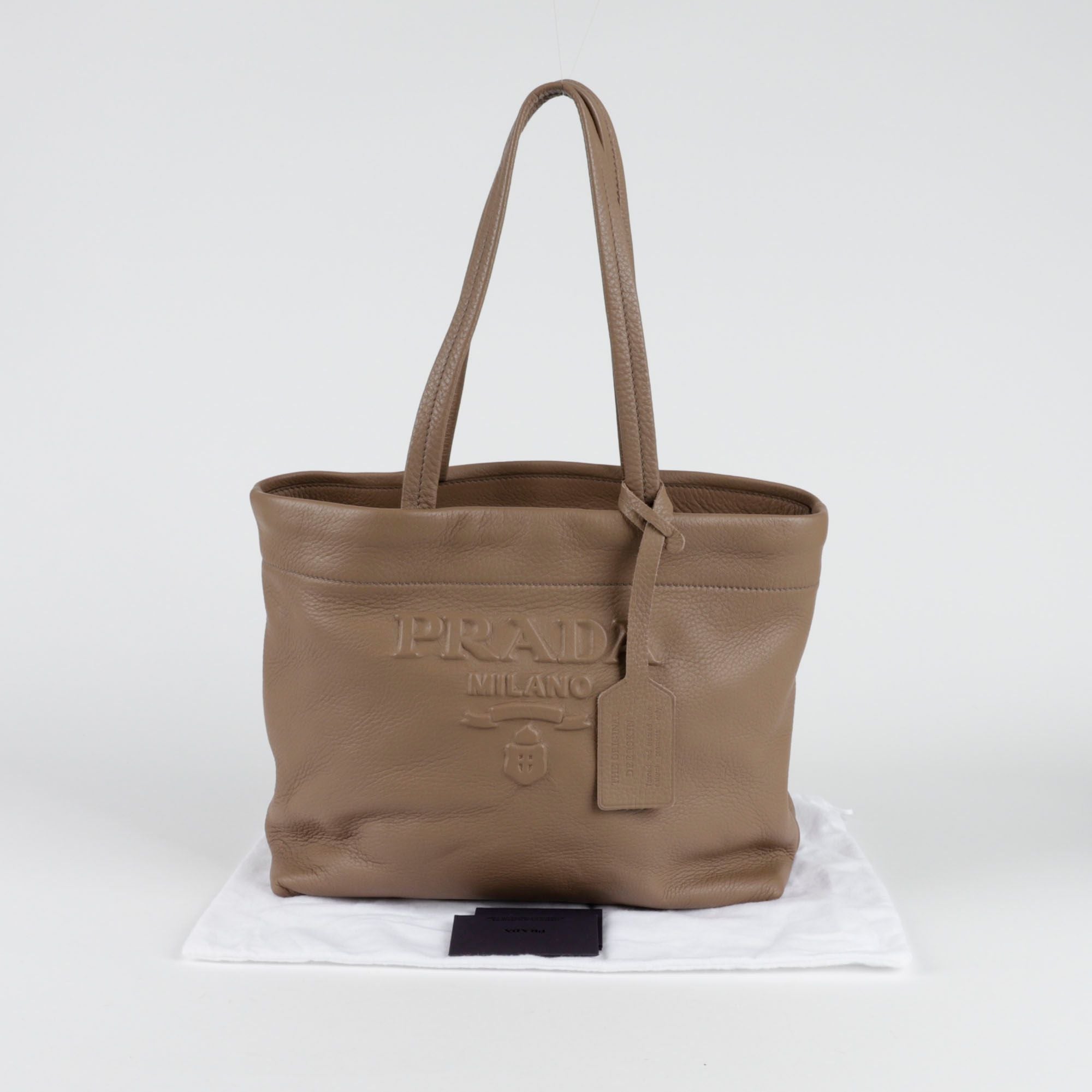 Prada Monochrome Tote Bag 1BG414