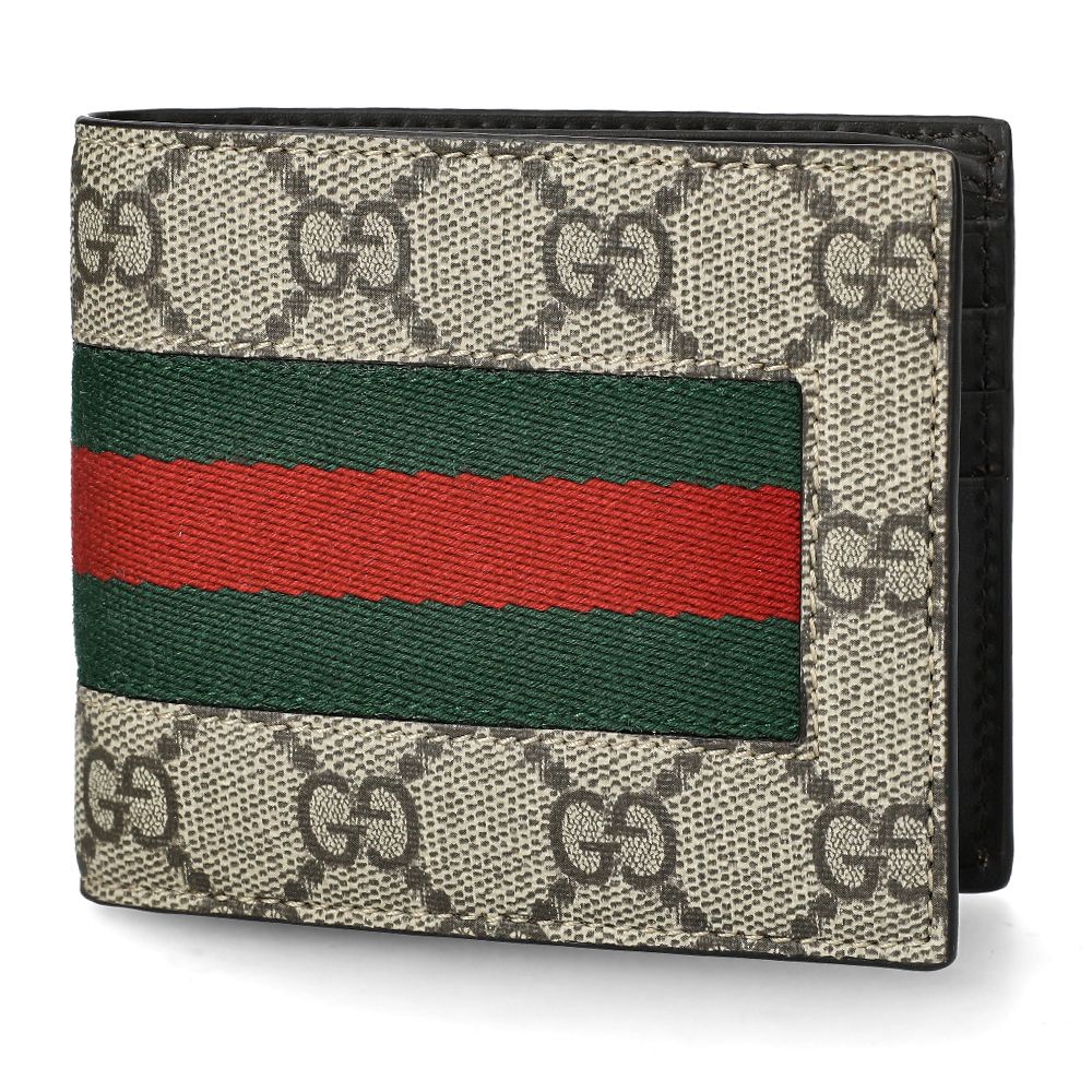 Gucci Supreme Web Trifold Wallet 779849 KHN4N 9791