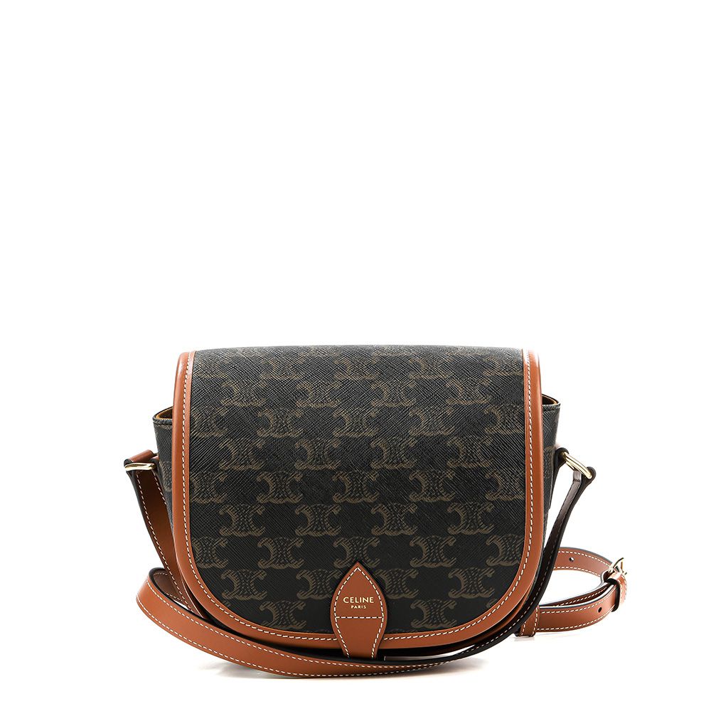 Celine Women's Trio-Pfe Polka Shoulder Bag 25SS (SKU: 191502BZJ 04LU)
