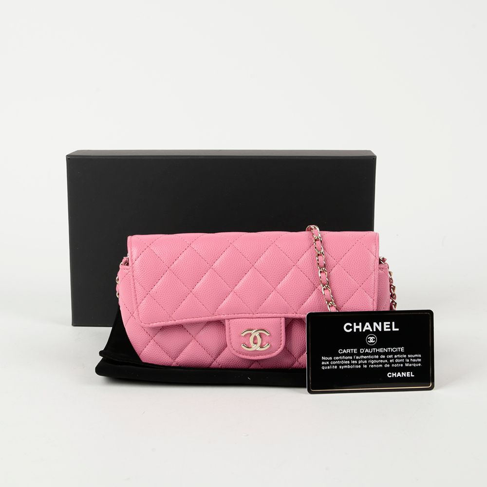 CHANEL Caviar Skin Classic Glasses Case Crossbody Bag AP2044 - SKU 30
