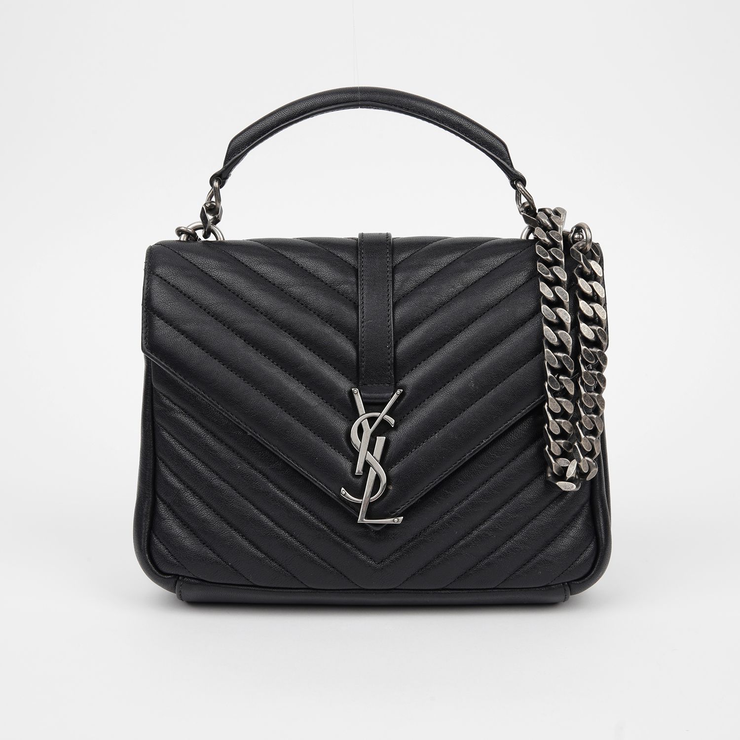 Saint Laurent College Medium Tote Shoulder Bag 428056