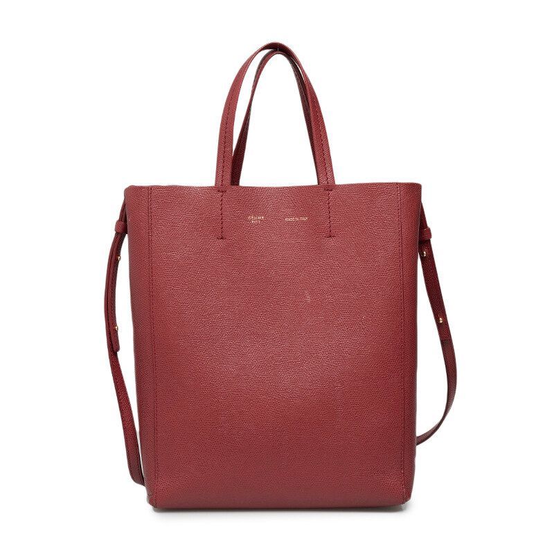 Celine Red Calfskin Small Tote Bag SKU12345