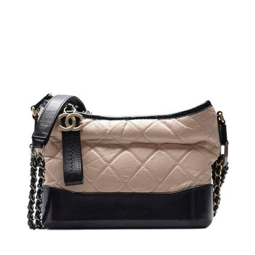 CHANEL Beige Gabrielle Hobo Small Shoulder Bag SKU123