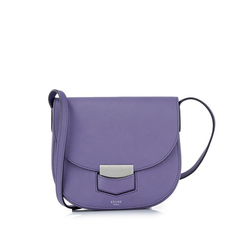 Celine Purple Trotter Small Crossbody Bag - SKU12345