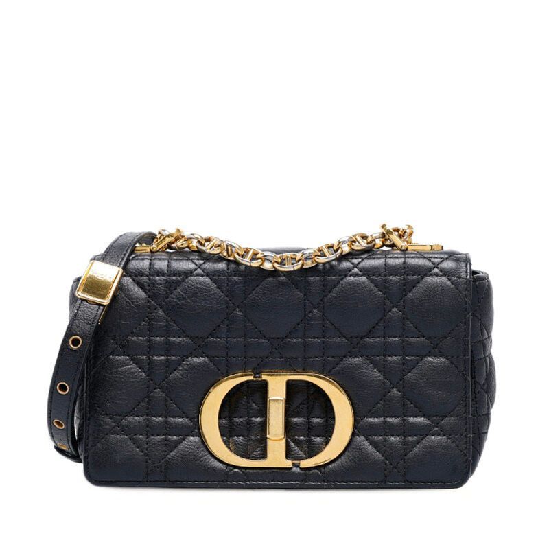 Dior Black Caro Small Shoulder Bag SKU1