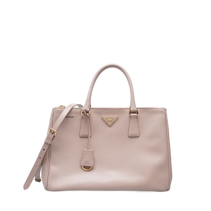Prada Light Pink Saffiano Lux Large Tote Bag SKU
