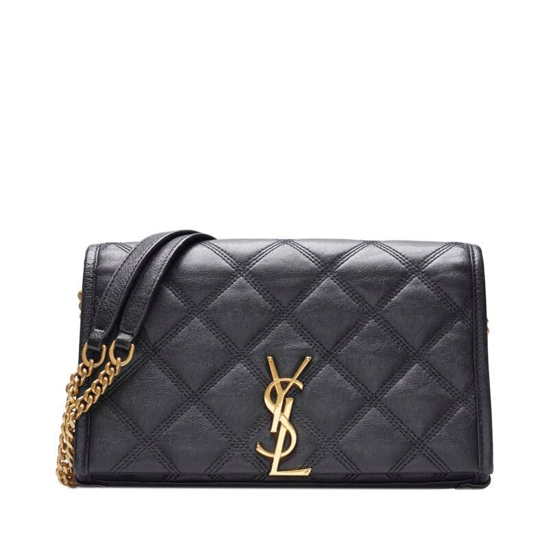 Saint Laurent Black Becky WOC Chain Crossbody Bag SKU123