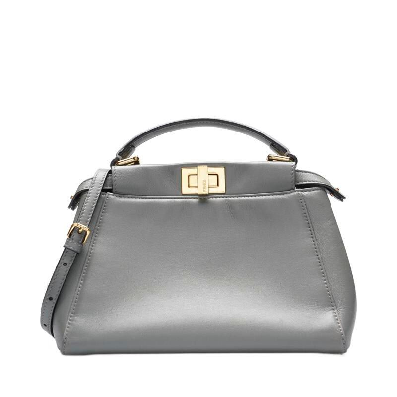 Fendi Gray Pikachu Iconic Mini Tote Bag SKU123