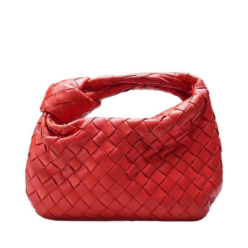 Bottega Veneta Red Intreccia Tote Mini Bag SKU123