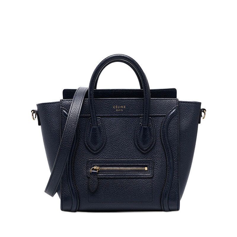 Celine Navy Luggage Nano Tote Bag - Product Number