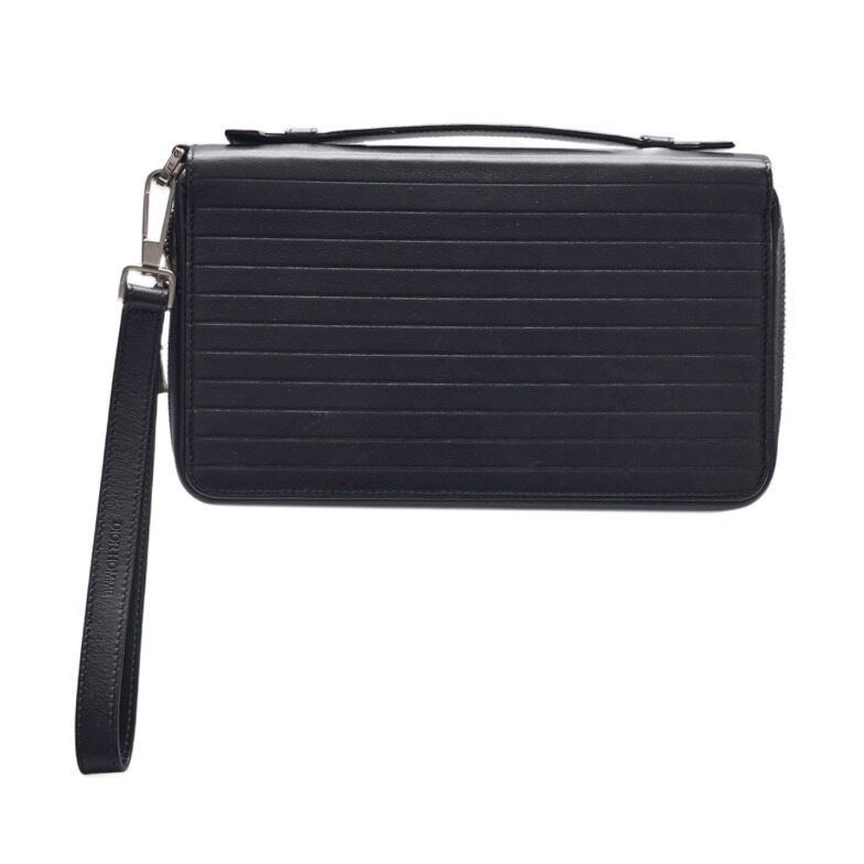 Dior Black Logo House Around Travel Case Clutch SKU12345