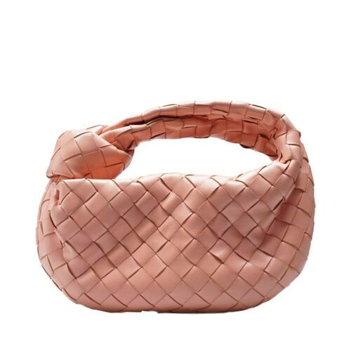 Bottega Veneta Pink Intricate Zodi Mini Tote Bag - SKU123