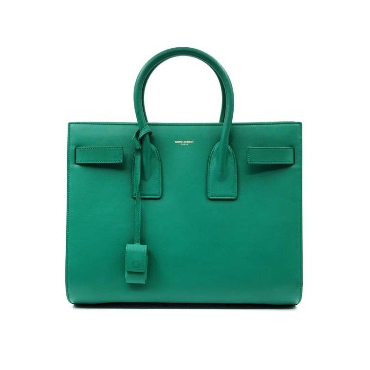Saint Laurent Green Leather Shoulder Bag 80222013