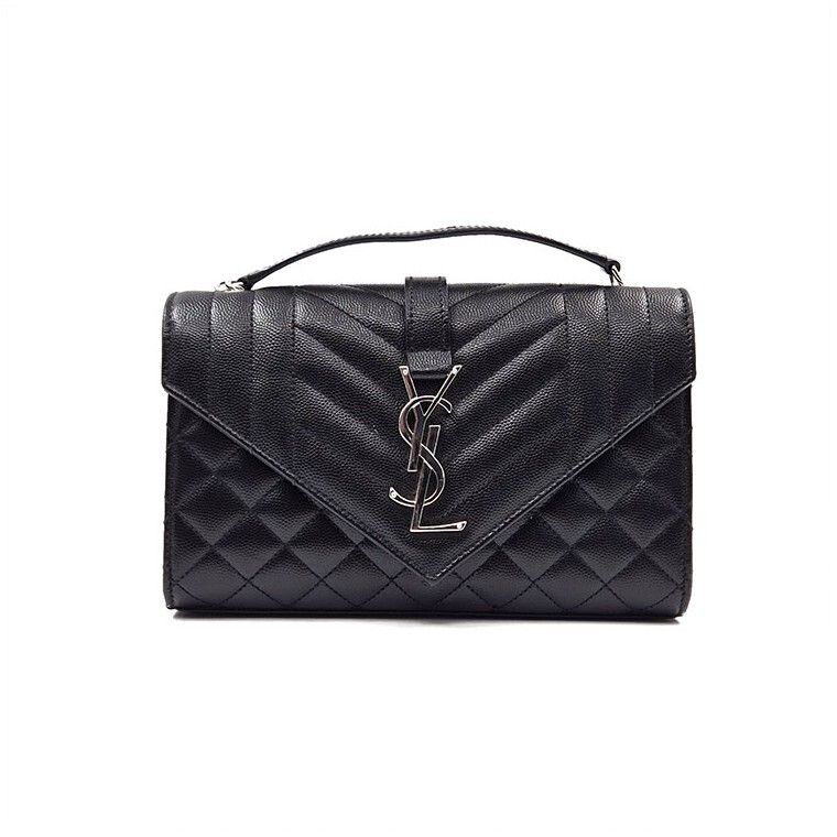 Saint Laurent Monogram Envelope Chain Crossbody Bag (600195) 21725033