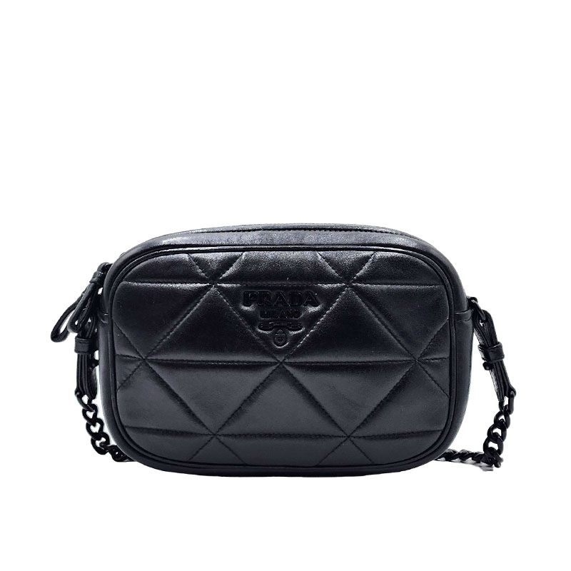 Prada Black Napa Spectrum Crossbody Bag 1bh141