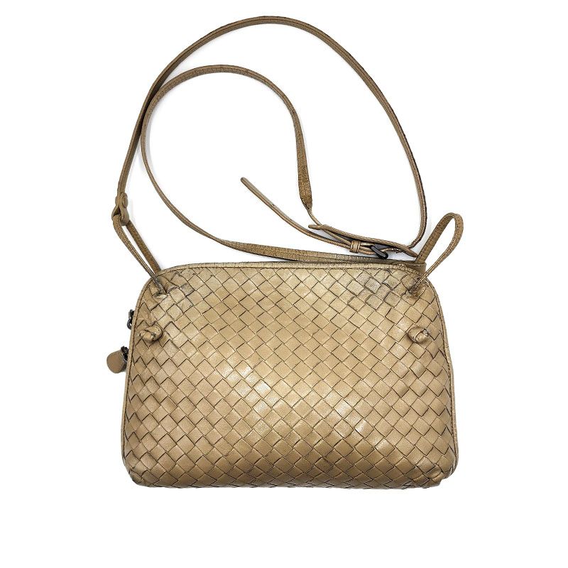 Bottega Veneta Women's Crossbody Bag Beige - SKU