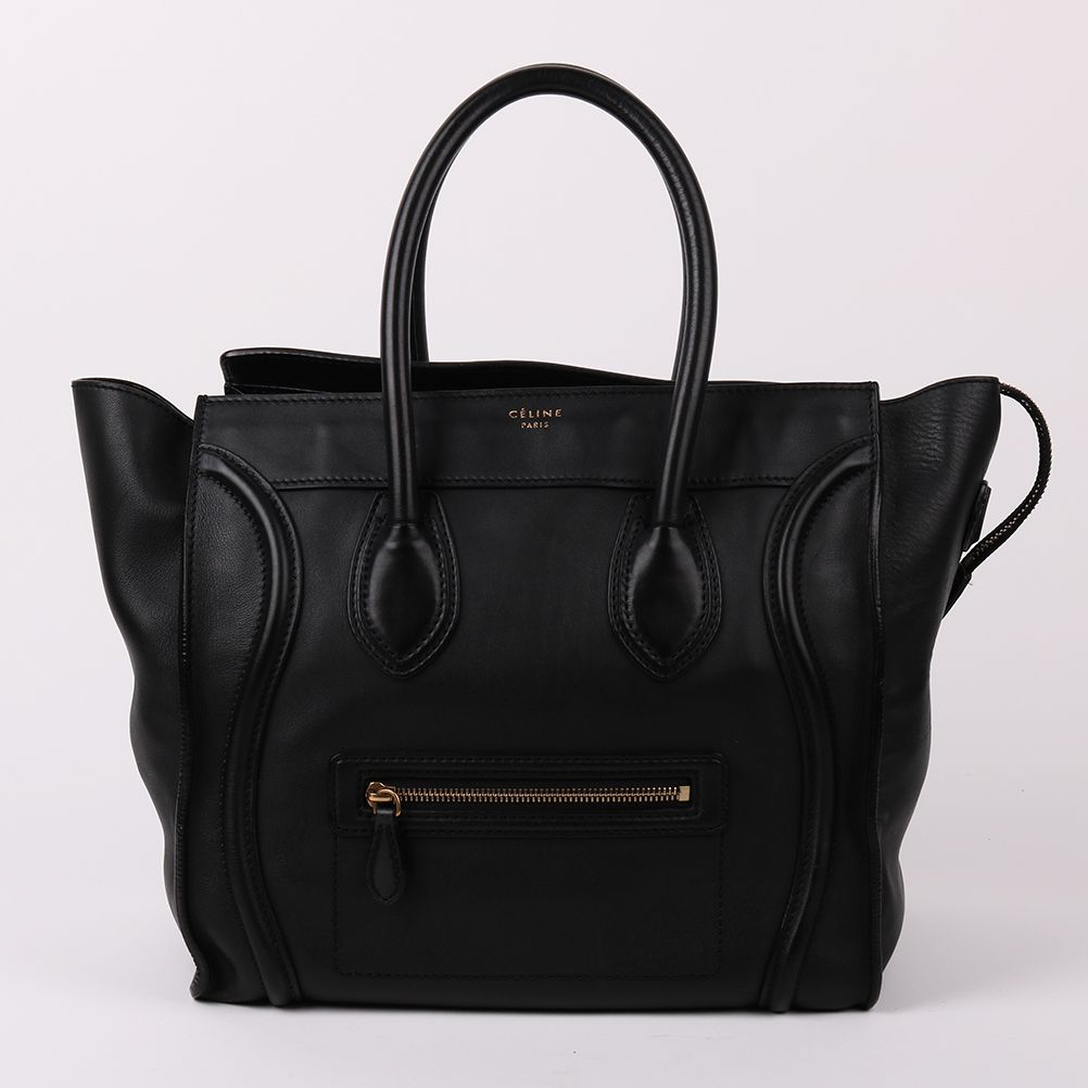 Celine Small Black Women's Tote Bag - Luggage (Product SKU)