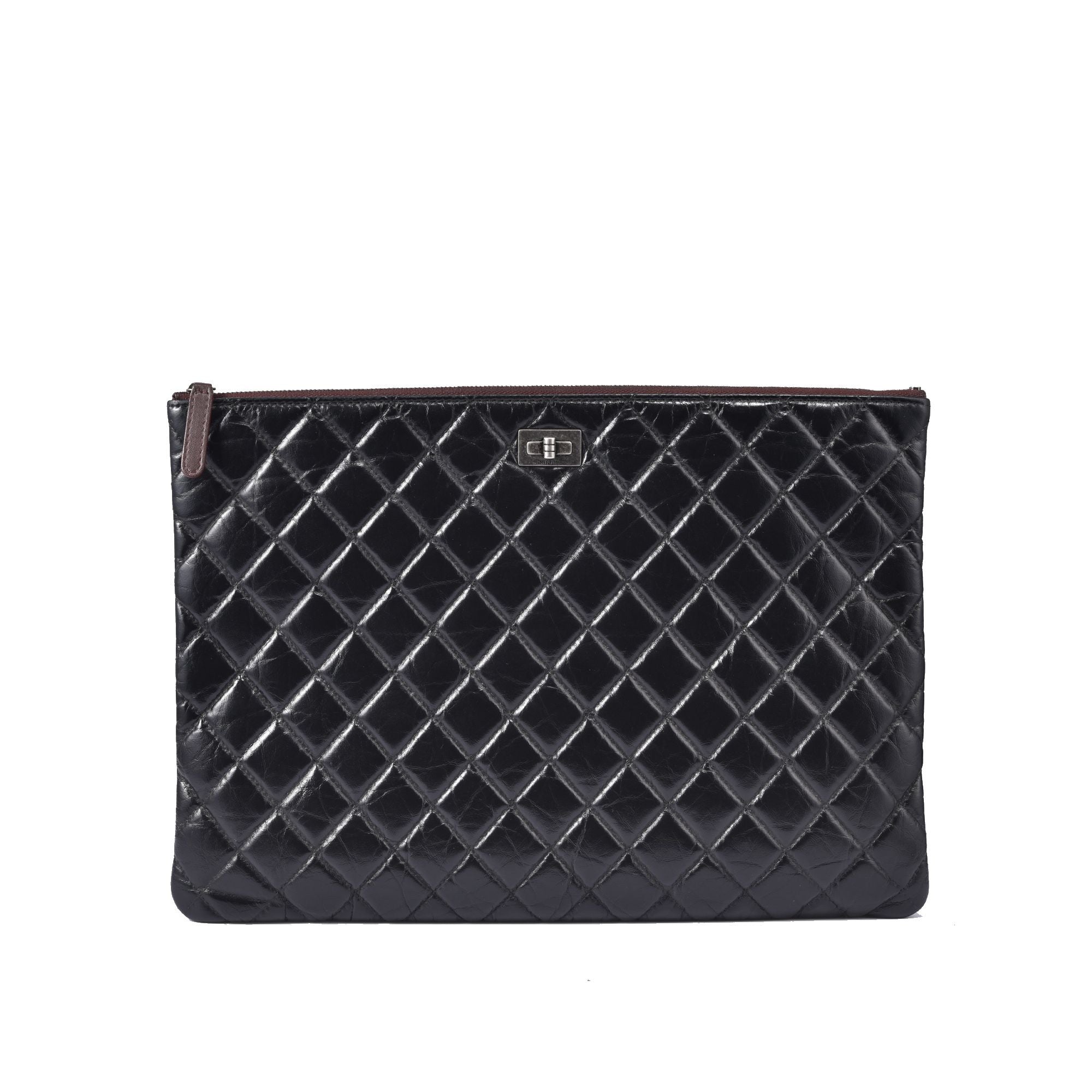CHANEL Vintage Large Clutch 6551