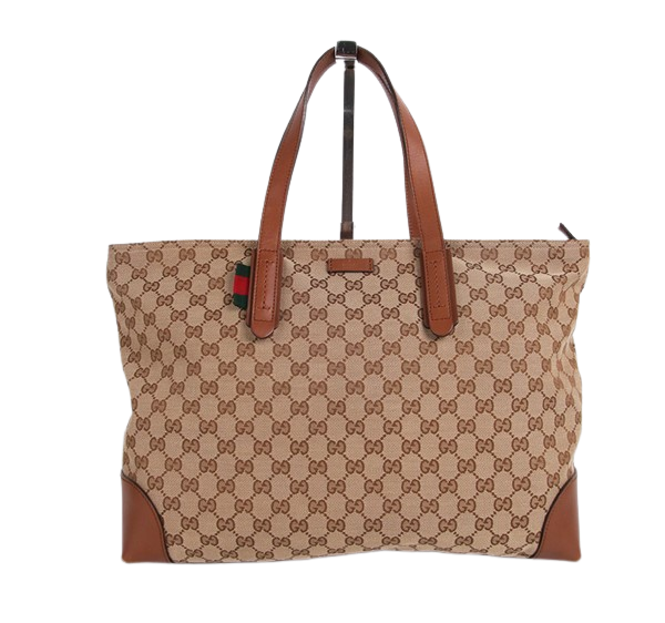 Gucci Brown Fabric Women's Tote Bag 308928