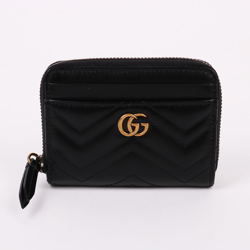 Gucci Black Women's Card Wallet 671772