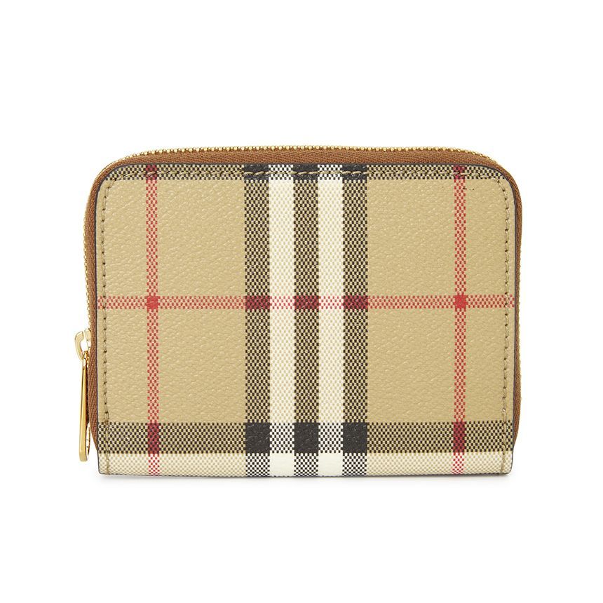 Burberry Check Pattern Women's Card Wallet 8094439