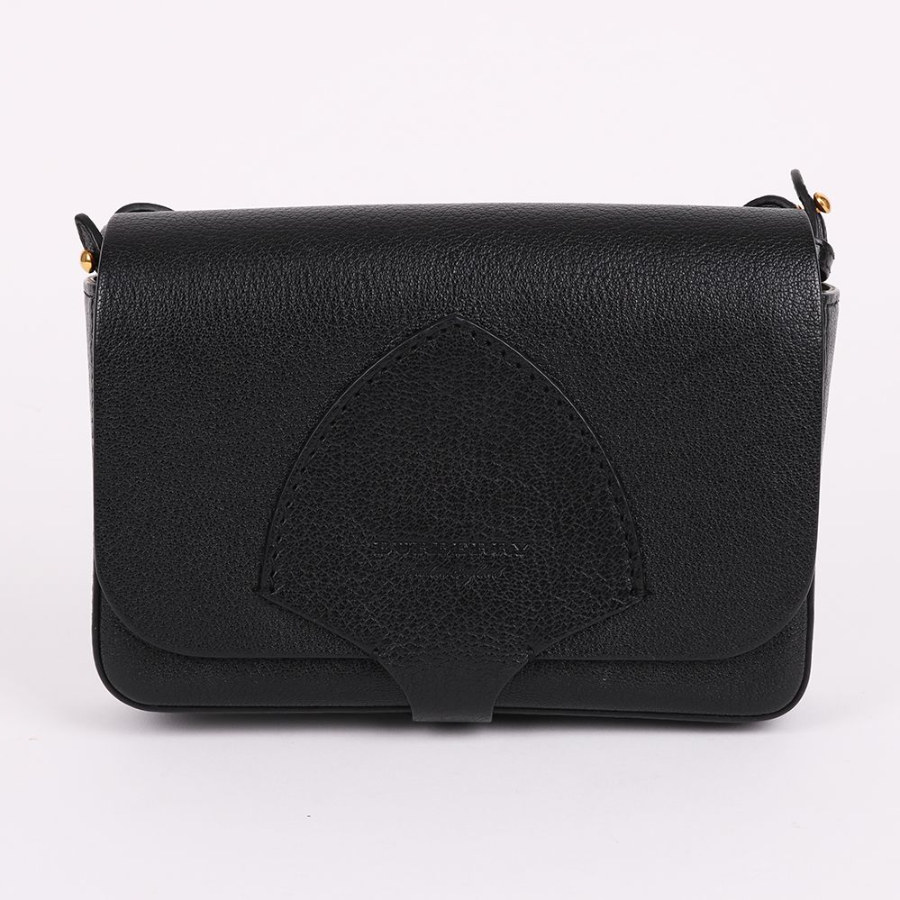 Burberry Black Equestrian Mini Crossbody Bag - SKU