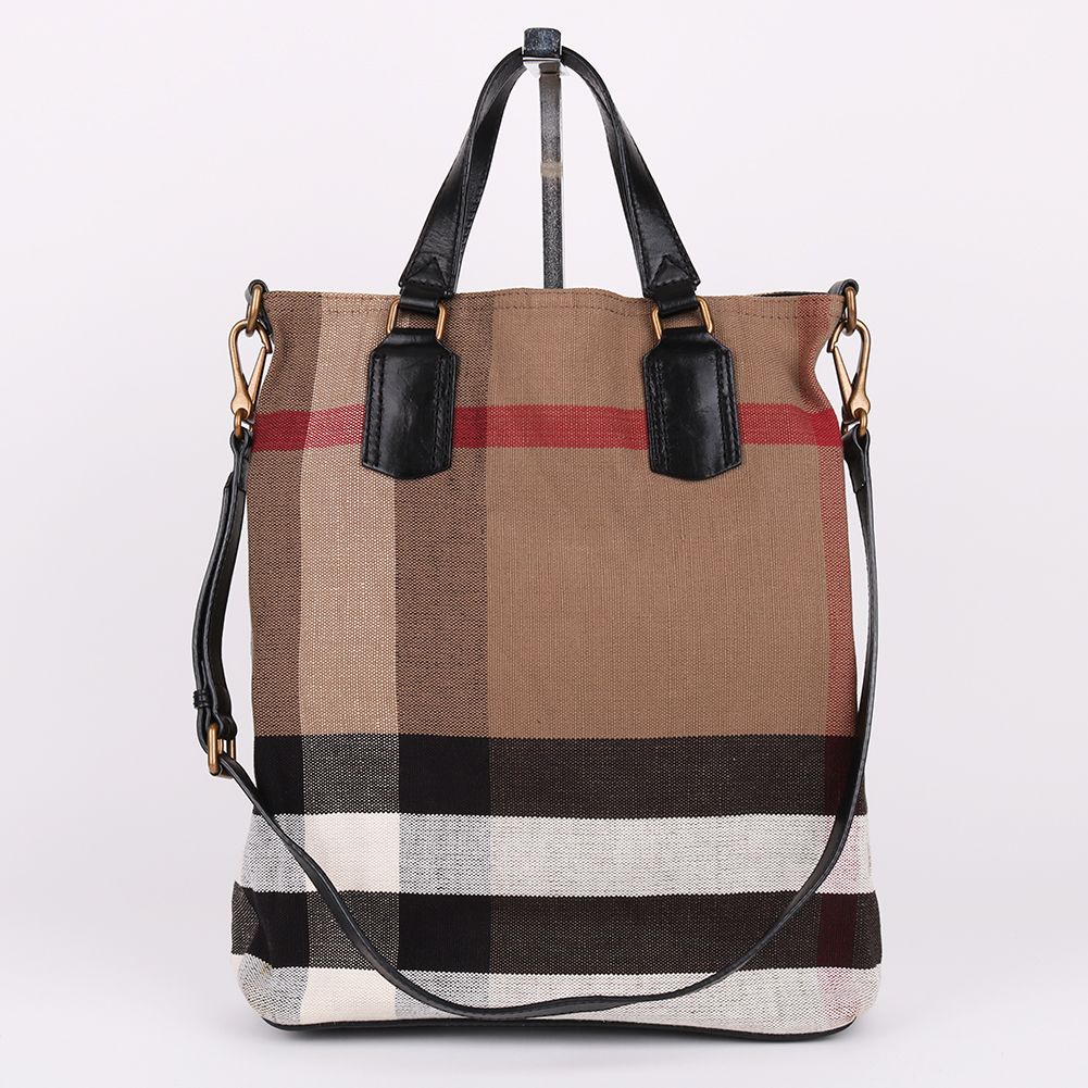 Burberry Black Large Tote Shoulder Bag 3898288
