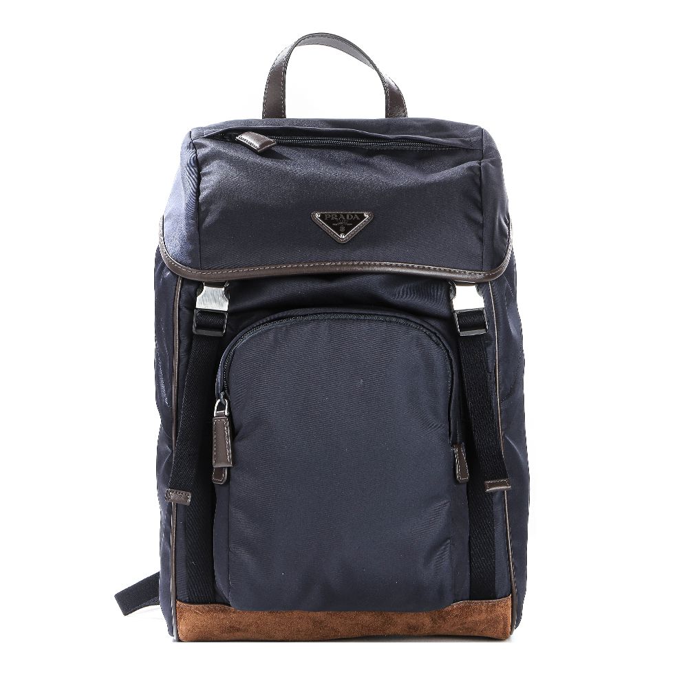 Prada 25SS Men's Backpack (2VZ135 384 F0C1B)