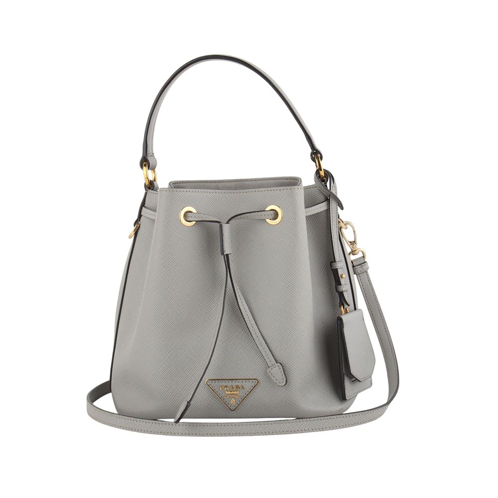 Prada Saffiano Top Handle Bucket Bag / 33739Y