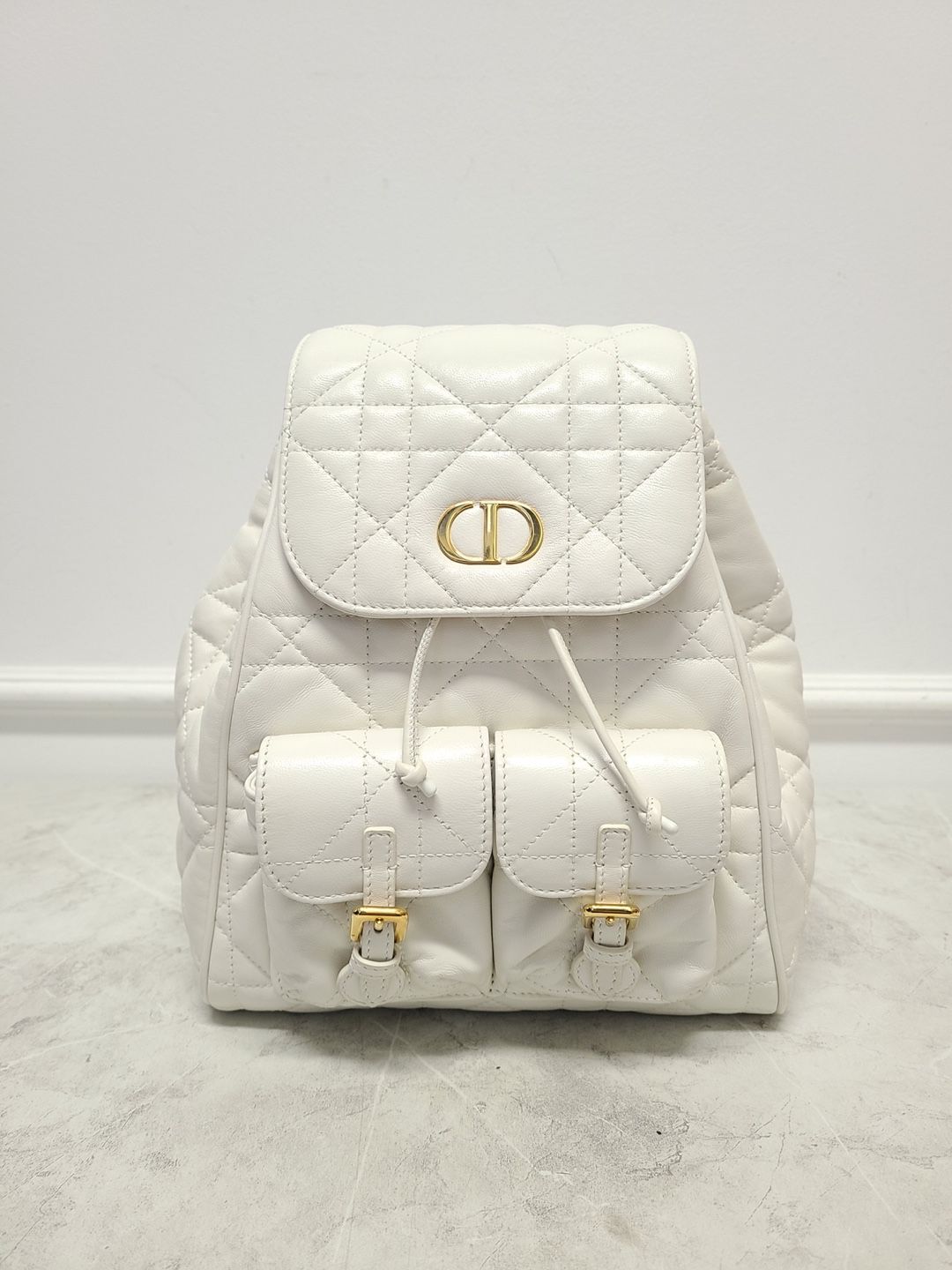 Dior Lambskin Karo Backpack Medium - SKU OS