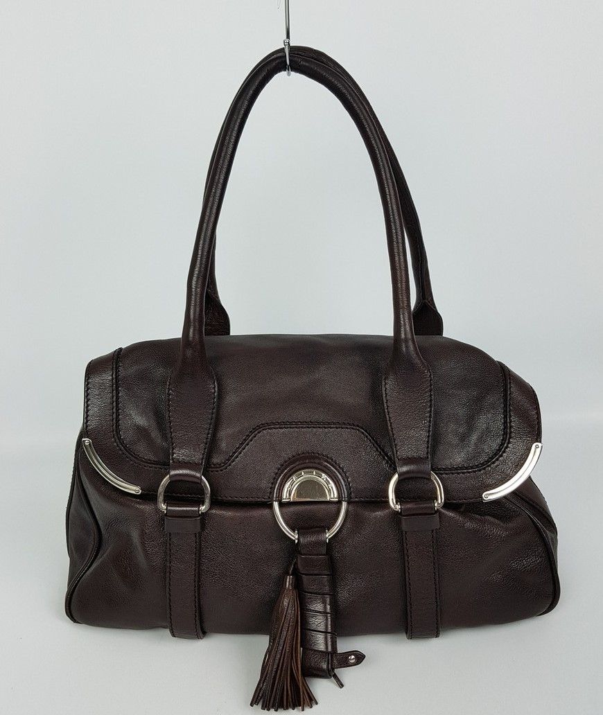 Celine Tassel Leather Shoulder Bag SKU123