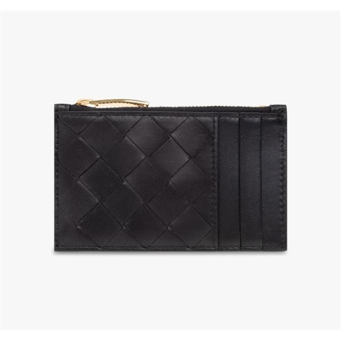 Bottega Veneta Zipper Card Holder 757889 VCPP3 8425