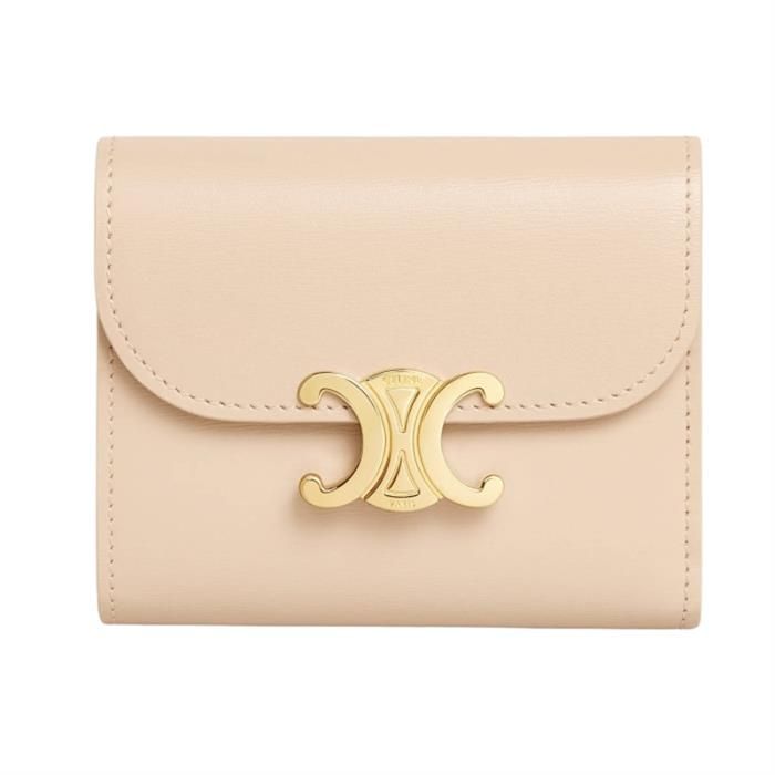 Celine Small Triumph Flap Wallet - Shiny Calfskin 10D783DPV 02EU